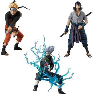 Narutoフィギュア 3人のキャラクターがセットで ナルトのフィギュアを通販でお得に購入するなら